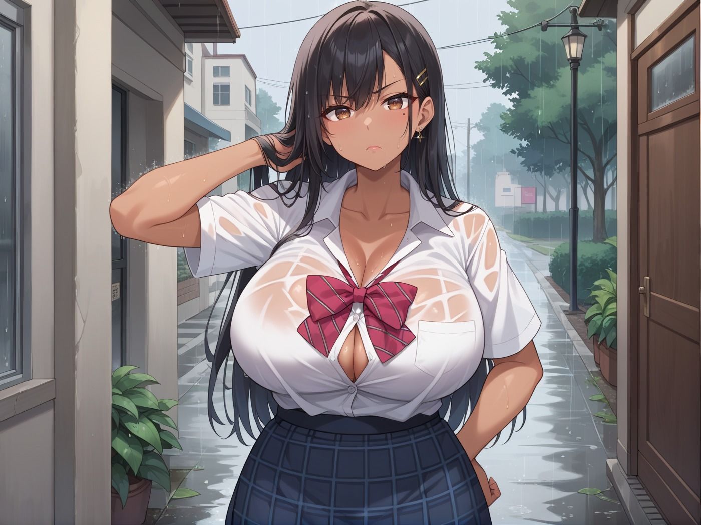 むちむち褐色ギャルを寝取って孕ませ! 画像1