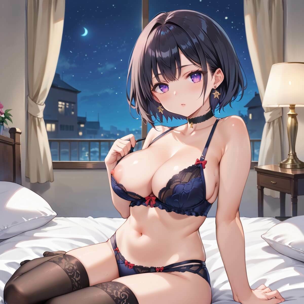 サンプル画像4:私の初めてもらってね？〜処女彼女と初めてのホテル〜7【厳選150枚収録】(天堂工房) [d_561079]