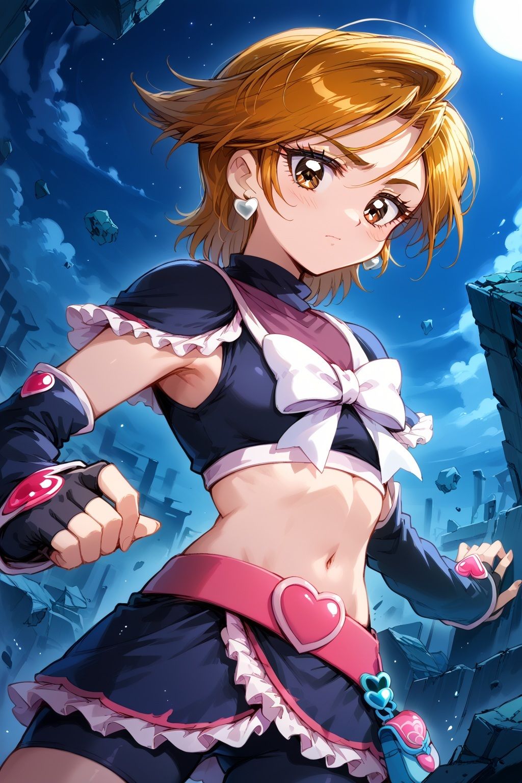 サンプル画像1:変身ヒロイ×辱  キュ●ブラック敗北初SEX(ライトフィニッシュ) [d_561087]