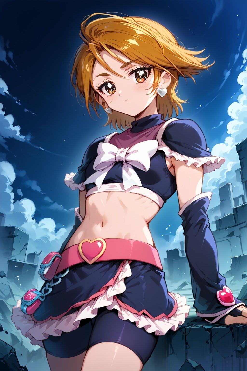 サンプル画像2:変身ヒロイ×辱  キュ●ブラック敗北初SEX(ライトフィニッシュ) [d_561087]