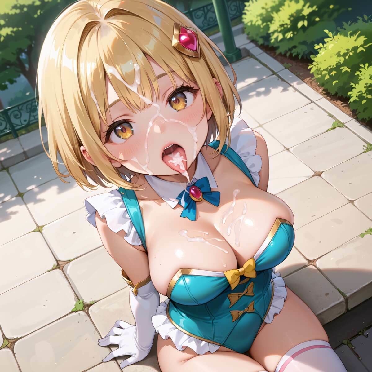 サンプル画像1:半熟魔法少女敗北制裁！！〜制裁なのに喜んじゃいました！〜7【厳選CG150枚収録】(天堂工房) [d_561113]