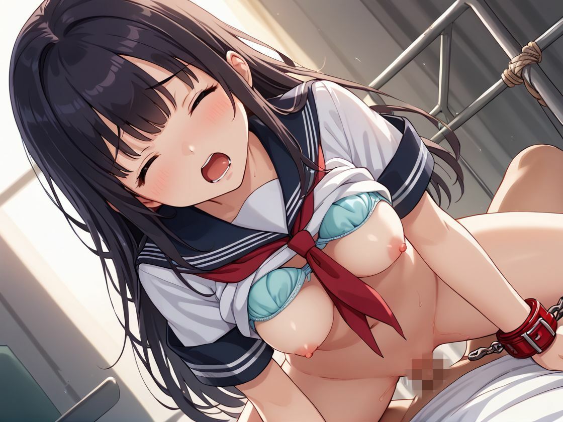 サンプル画像2:部活後は先輩と居残り性指導(ぷるぷるぷりん) [d_561174]