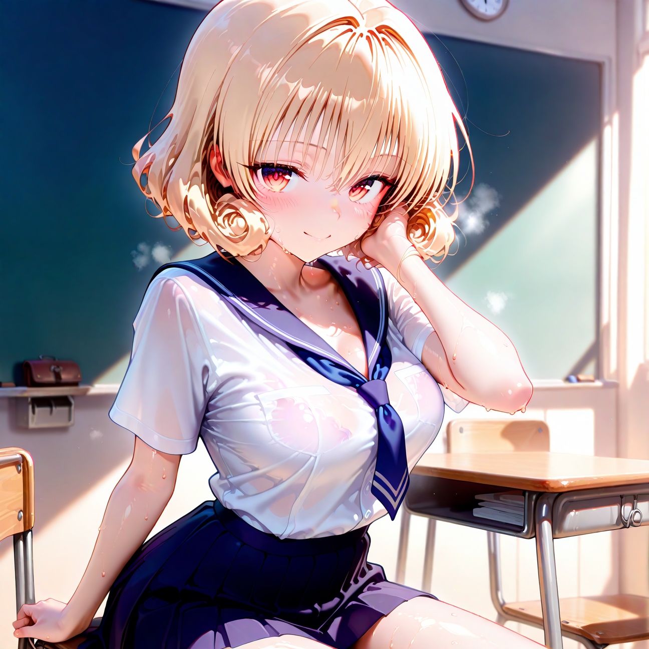 サンプル画像1:【Part2】JKアイドルと放課後にエッチしよう★(るるれもん) [d_561176]