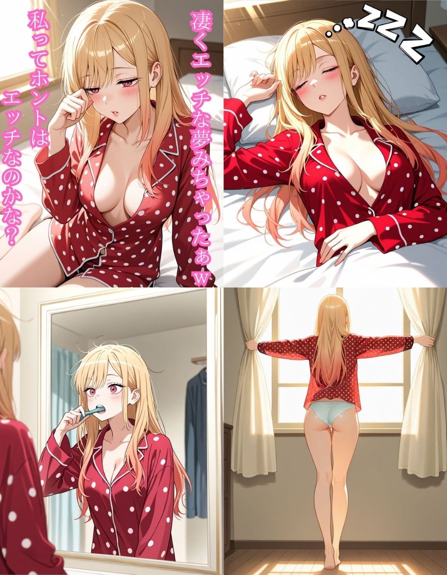サンプル画像1:IF憧れのヒロインがエチエチだったら・・・その着せ〇え人形は〇をする 喜多〇海夢  エチエチな1日編(いちごミルクif) [d_561202]