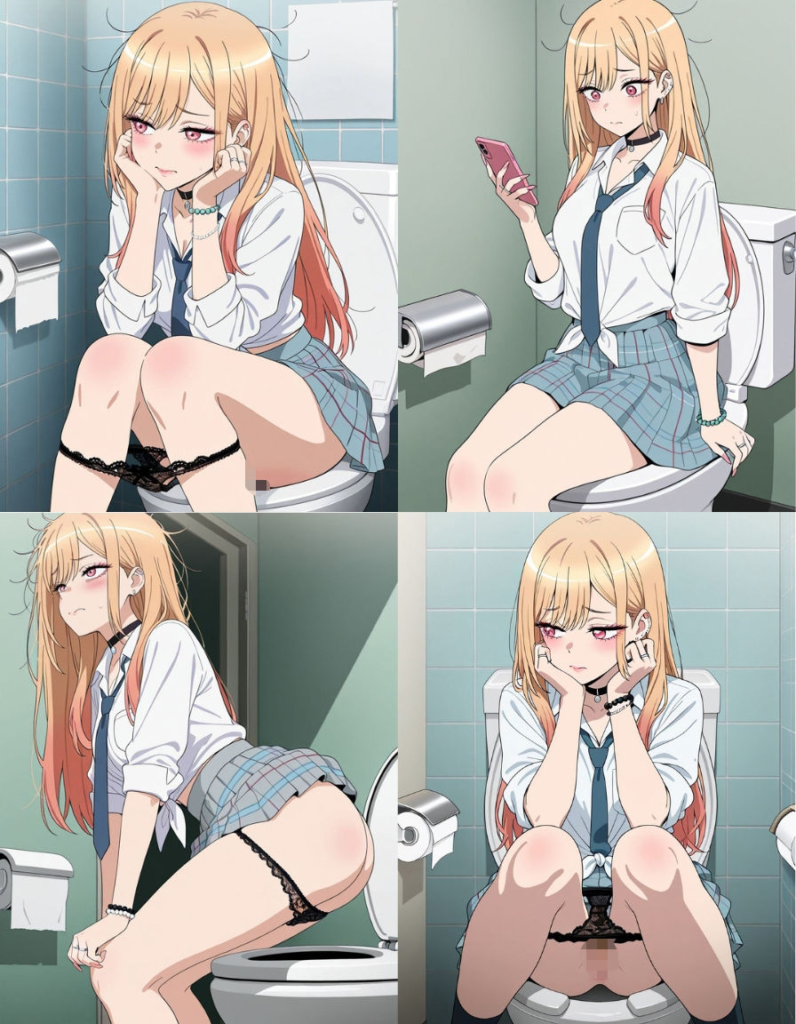 サンプル画像5:IF憧れのヒロインがエチエチだったら・・・その着せ〇え人形は〇をする 喜多〇海夢  エチエチな1日編(いちごミルクif) [d_561202]