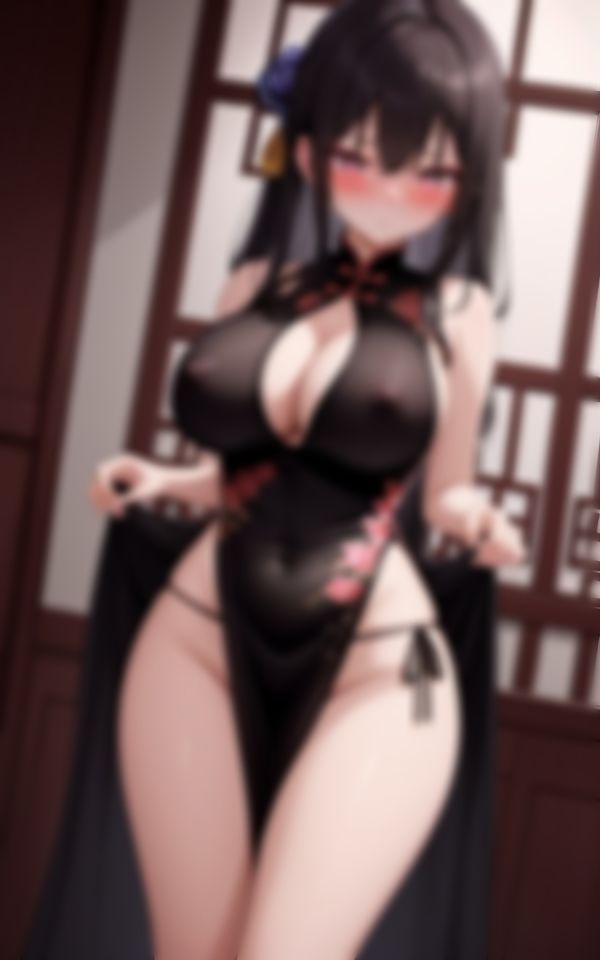 媚薬を飲んだ爆乳チャイナ娘が魅惑の身体で色仕掛け 画像7