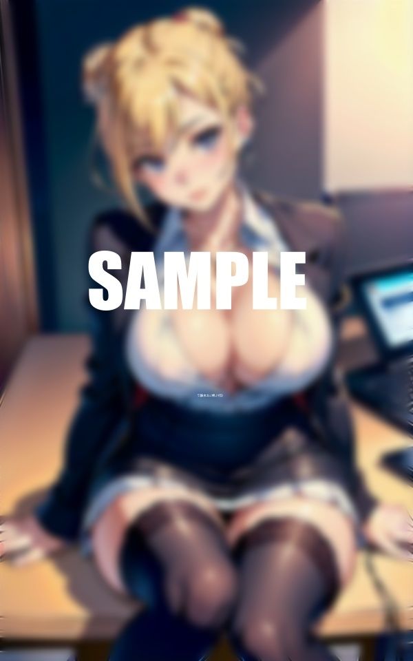 サンプル画像4:いやらしぃ〜カラダで男を誘惑しまくるエロい美熟女OLたち(AI美女LABO.8) [d_561335]