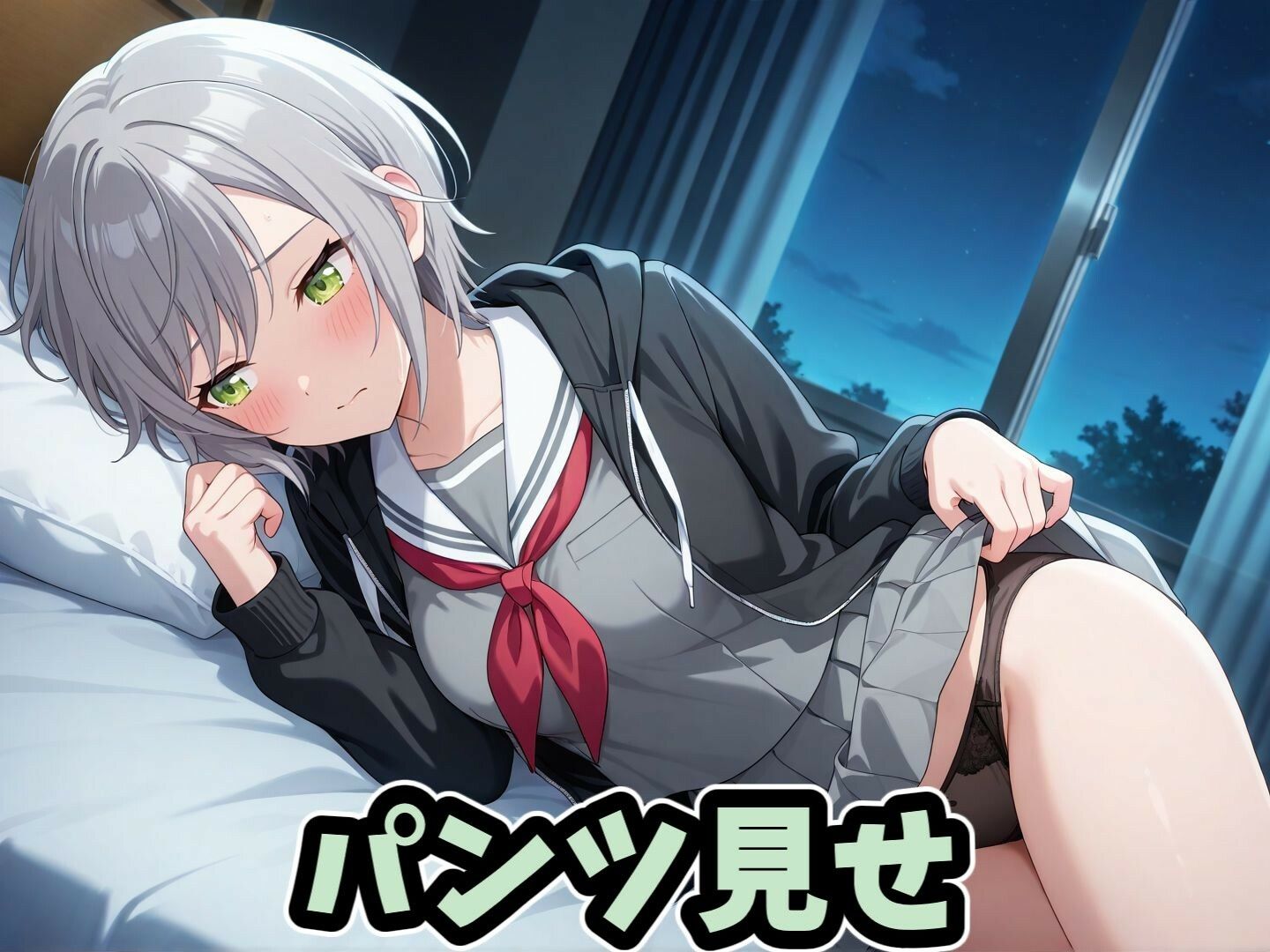 サンプル画像1:日野〇志歩 制服イラスト集【全302枚】(すわり) [d_561448]