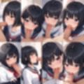 ボブヘアの彼女とエッチ【500枚】