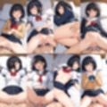 ボブヘアの彼女とエッチ【500枚】