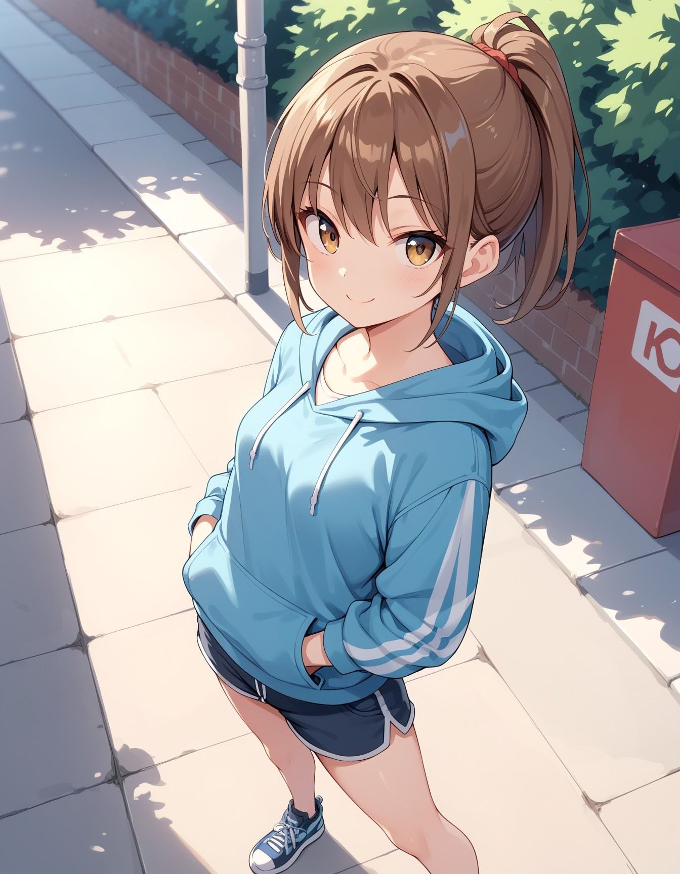 キモオジに狙われたちっぱい娘 画像1