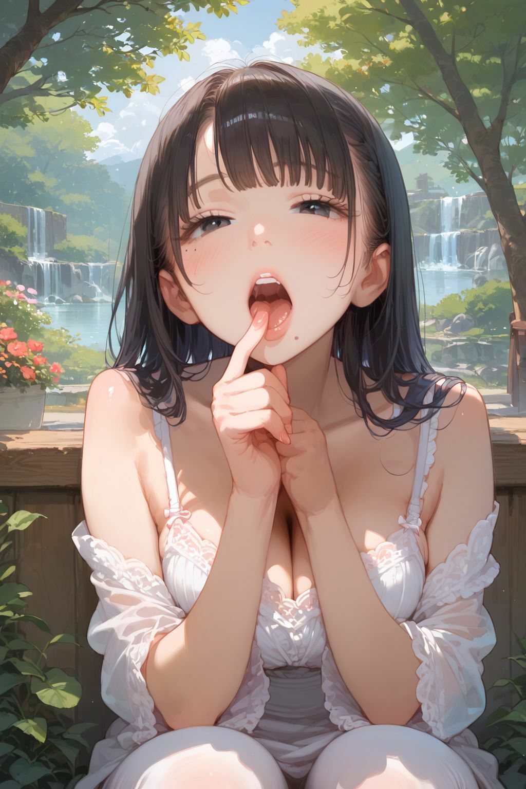 サンプル画像1:ねぇ、今日はどんなHなことしたい？(ましゅまろみるく) [d_561496]