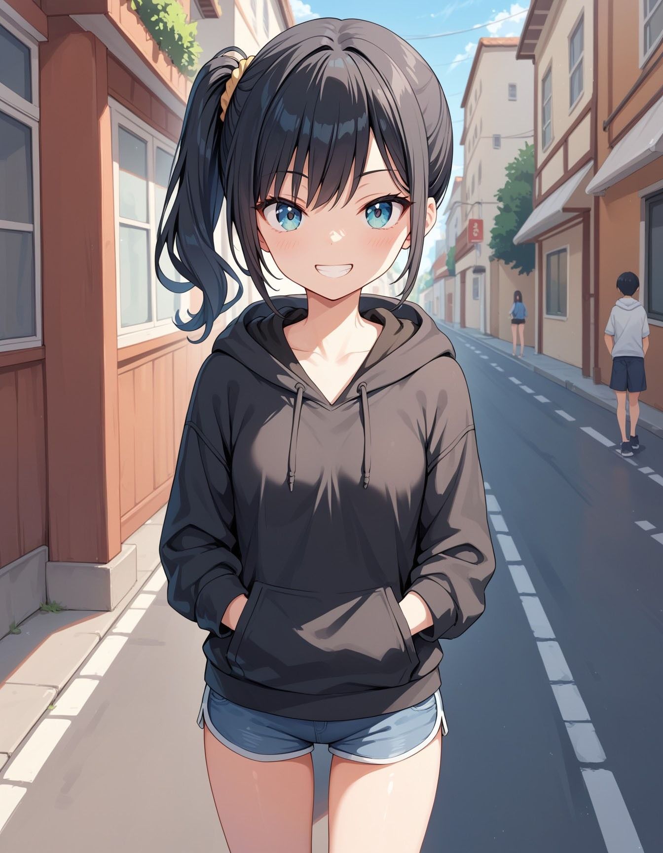 キモオジに狙われたちっぱい娘2 画像1