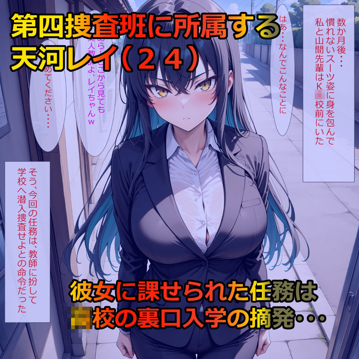 サンプル画像1:第四特殊捜査班（天河レイ編）(窒化ガリウム) [d_561555]