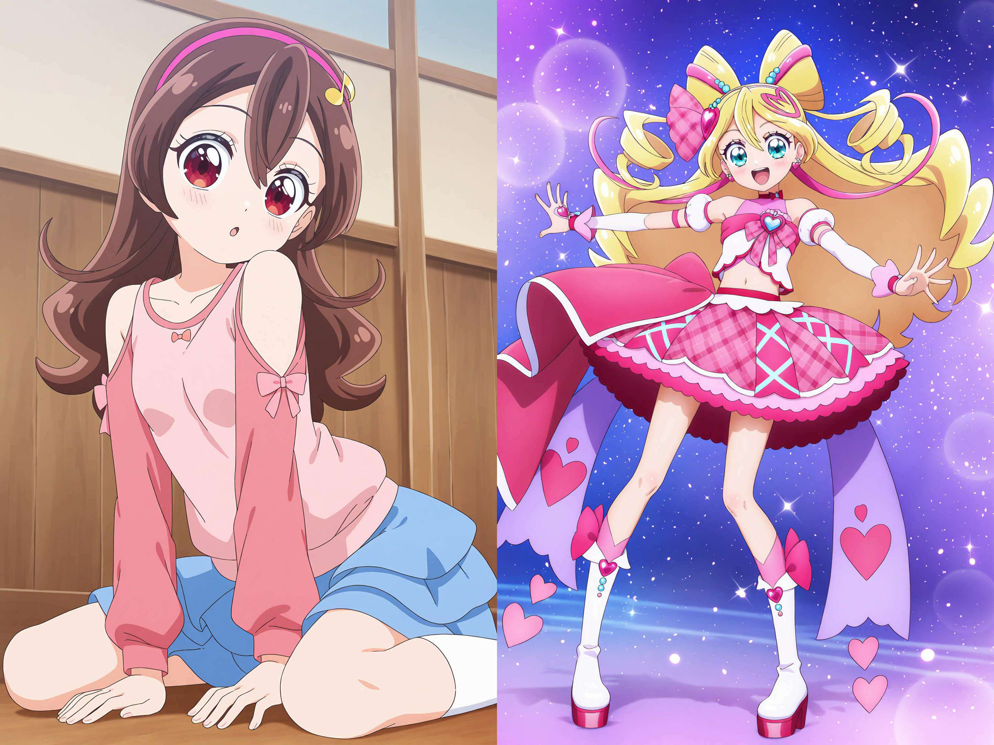 サンプル画像1:うたちゃん＆キュアアイドルとめちゃくちゃHしたい！！(モンターニャベロニカ) [d_561581]