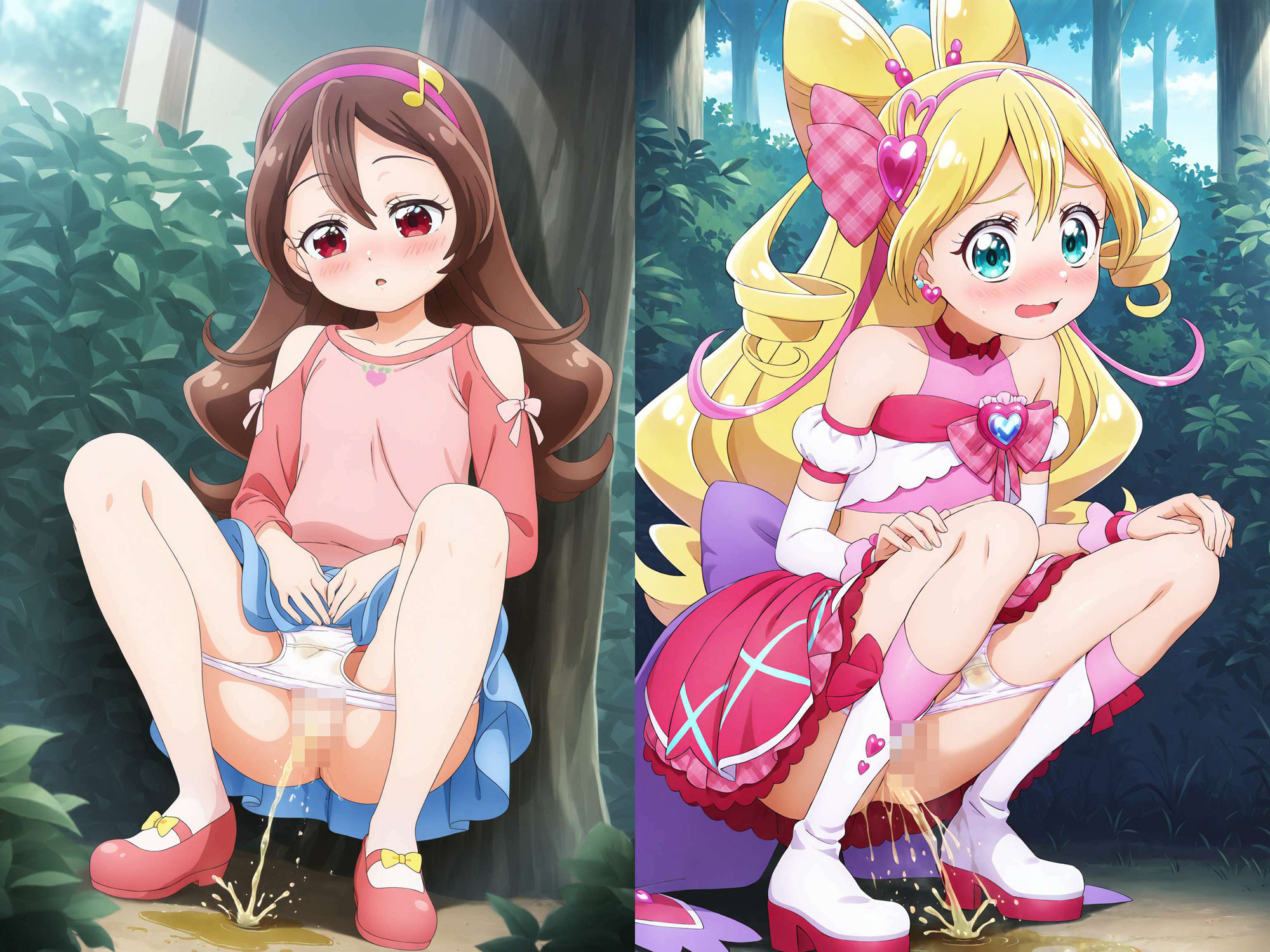 サンプル画像2:うたちゃん＆キュアアイドルとめちゃくちゃHしたい！！(モンターニャベロニカ) [d_561581]