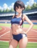 中出しされたい陸上部娘