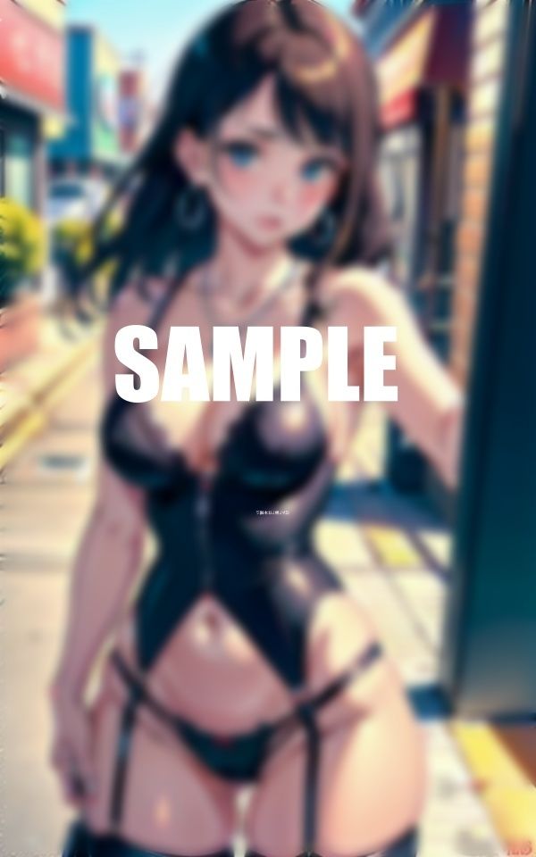 サンプル画像1:セクシーランジェリーガーターベルト美熟女たちのいやらしい滴る蜜壺(AI美女LABO.8) [d_561624]