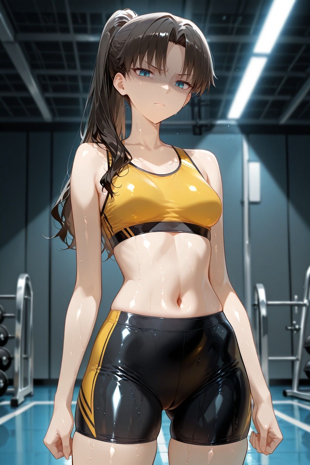 サンプル画像1:嫌悪凛 スポブラ編(カリホルニウム) [d_561642]