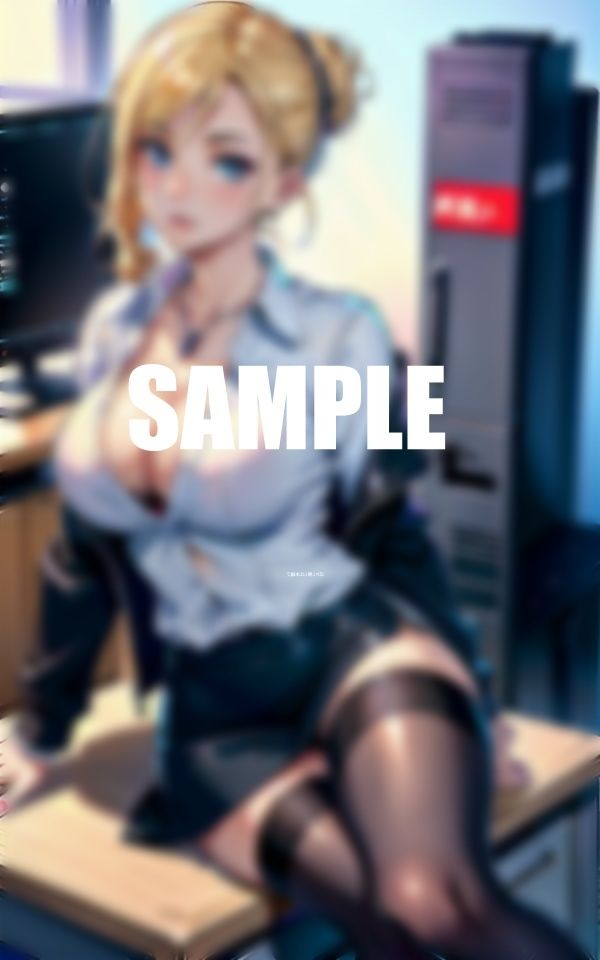 サンプル画像3:頭の中が男遊びでいっぱいの美熟女OLたち濡れっぱなしの秘部(AI美女LABO.8) [d_561649]