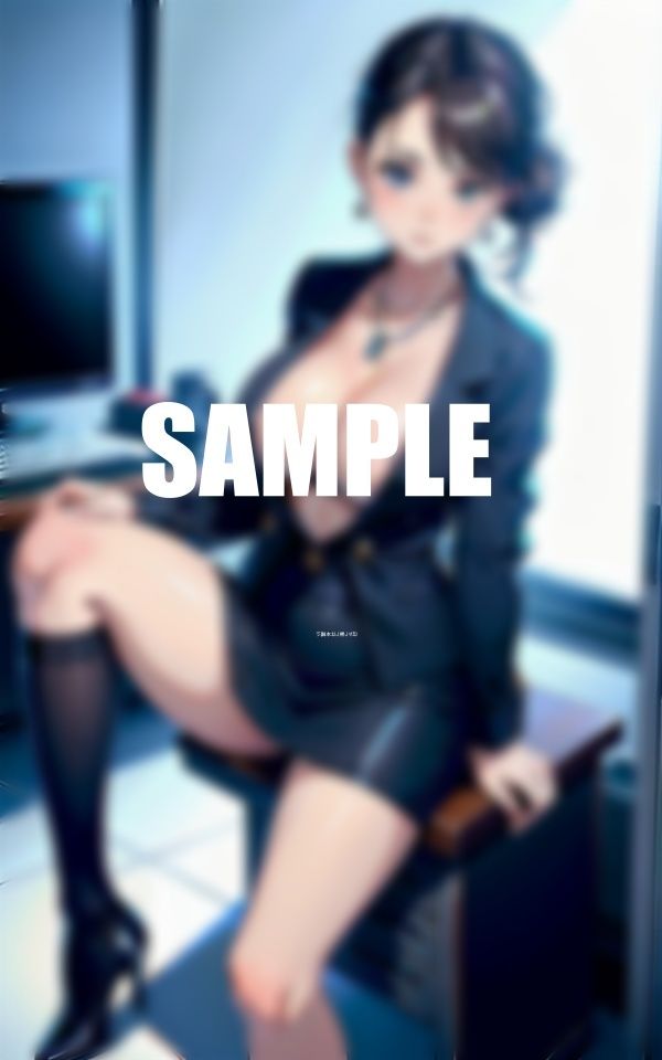 サンプル画像4:頭の中が男遊びでいっぱいの美熟女OLたち濡れっぱなしの秘部(AI美女LABO.8) [d_561649]