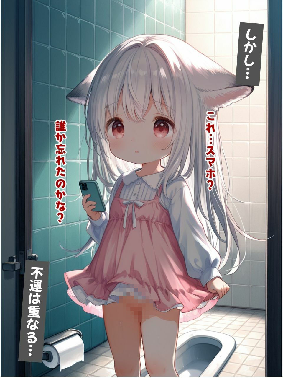 毒牙にかかる子狐たち  ー公衆トイレ編ー ModernLittleStyle エロ画像4