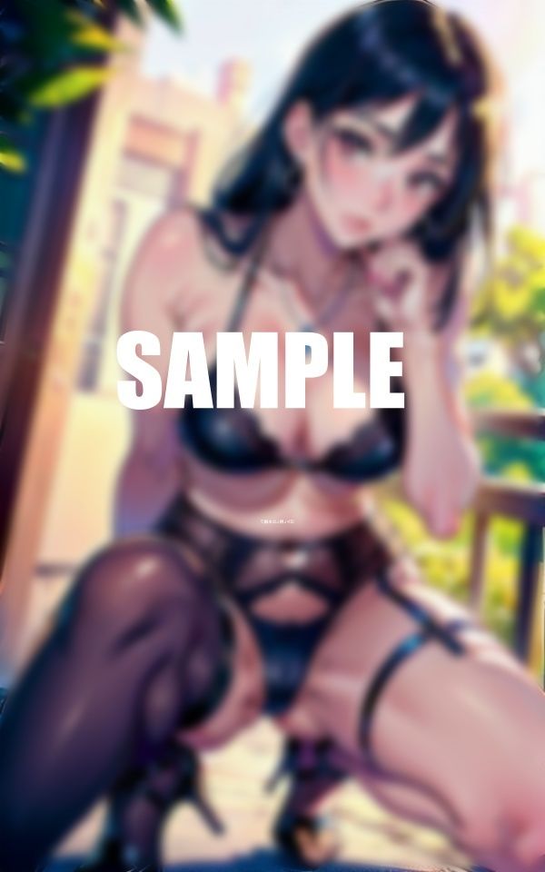 エロカワイイガーターベルト美女たち男漁りで濡れ濡れの下半身 画像9