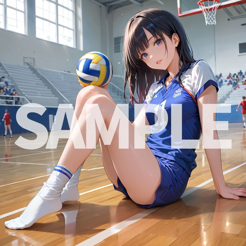 サンプル画像3:女子校生の部活動孕ませバレー部編(2次元世界) [d_561785]