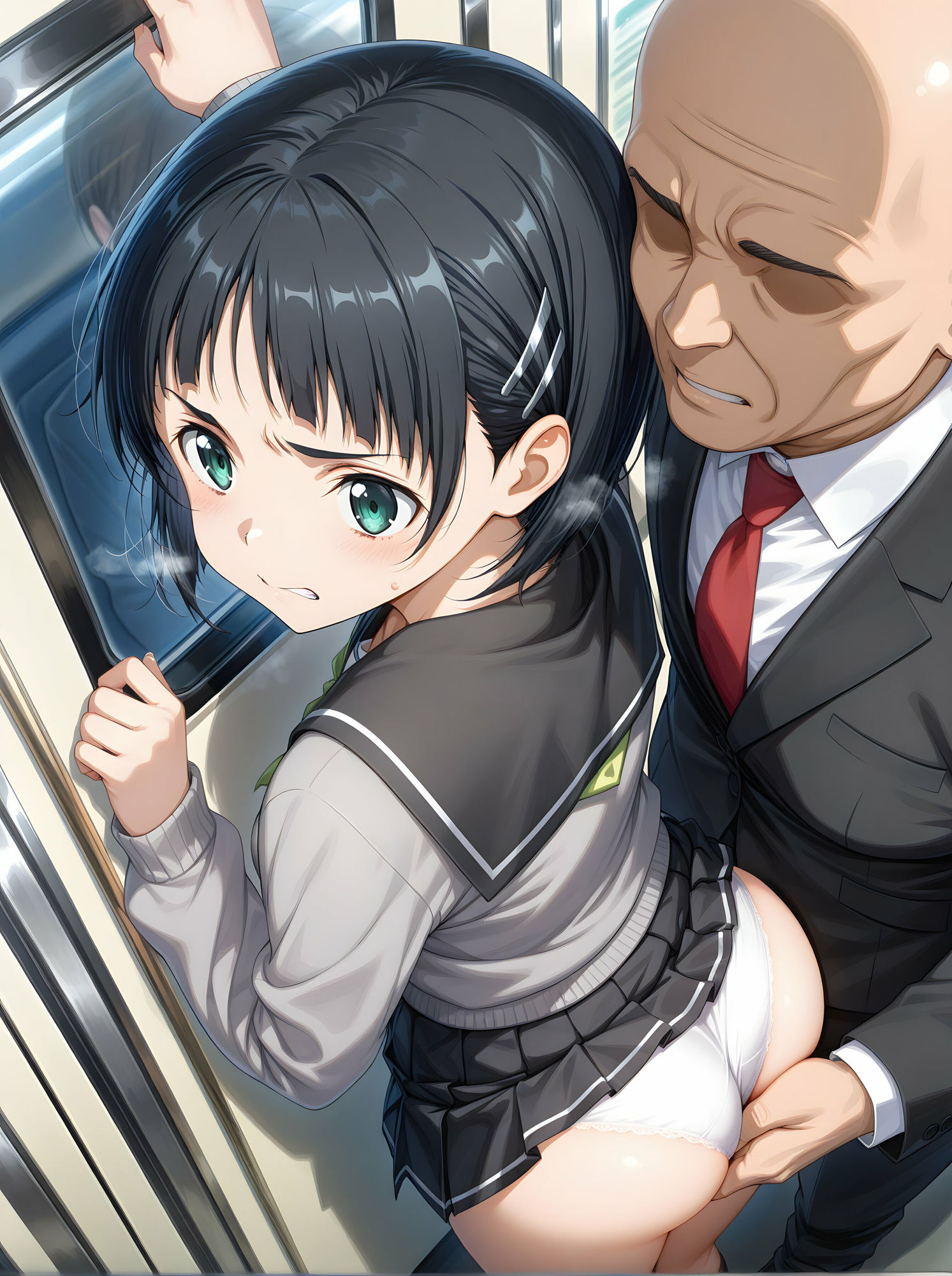 サンプル画像1:スグハが痴●オジサンに寝取られて孕むまで(雪月花) [d_561803]