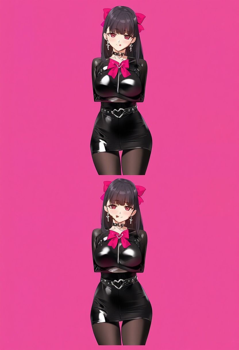 サンプル画像5:地雷系ラテックス(潮吹きジョニー) [d_561806]