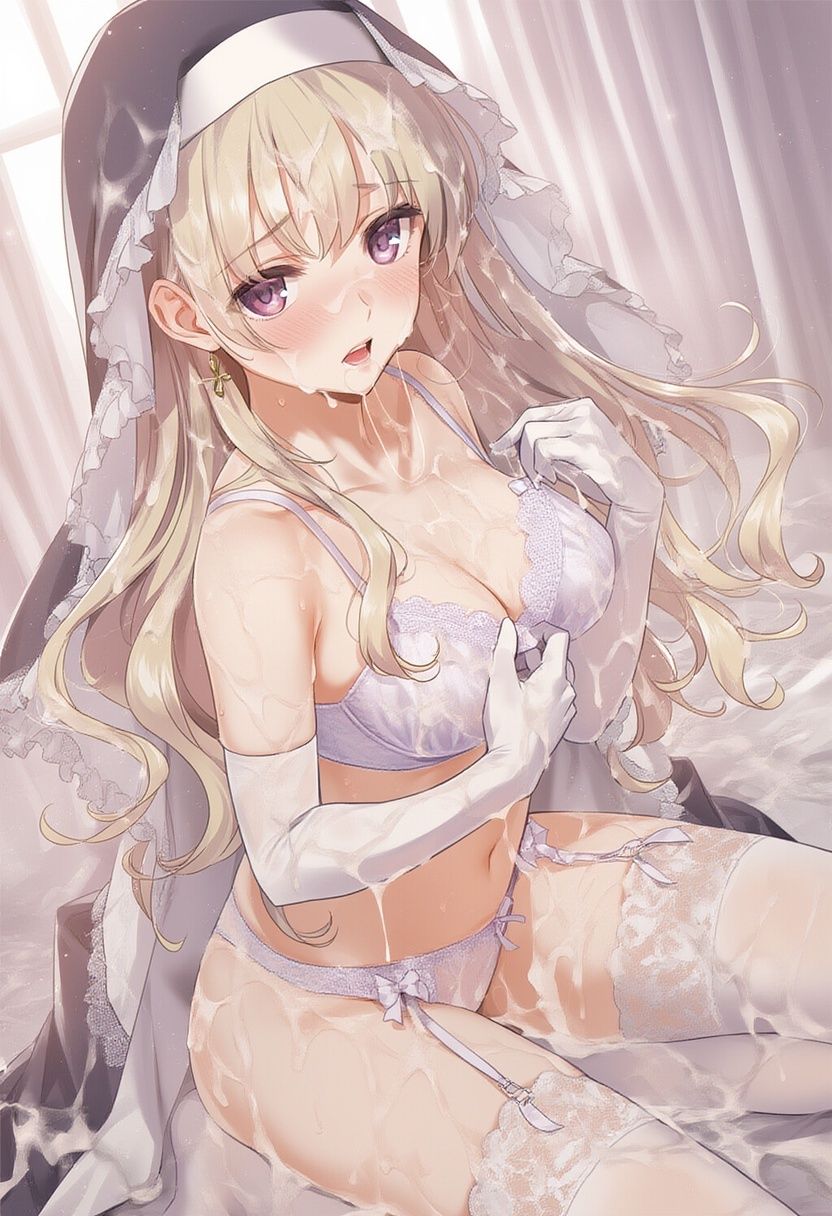 サンプル画像3:ほわいと・でこれーしょん 〜シスターさん〜(AI美少女コンテンツ研究所) [d_561808]