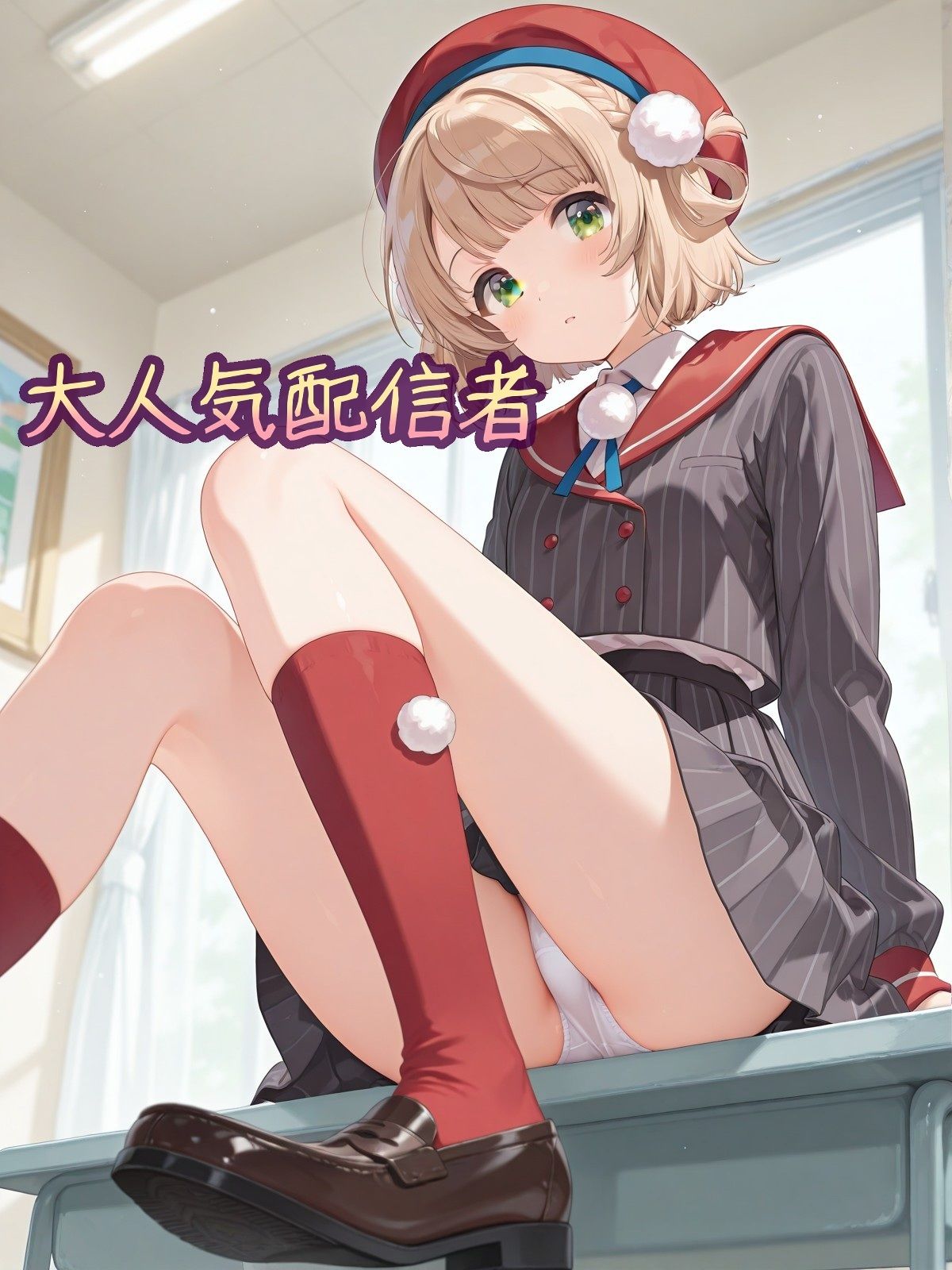 サンプル画像2:小生意気な配信者を分からせH1(AI女学園  LOW) [d_561859]