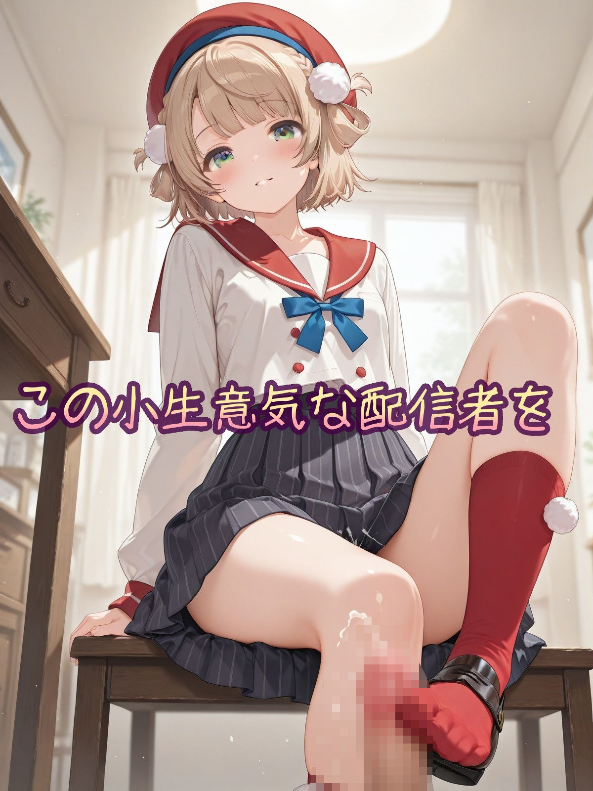 サンプル画像3:小生意気な配信者を分からせH1(AI女学園  LOW) [d_561859]