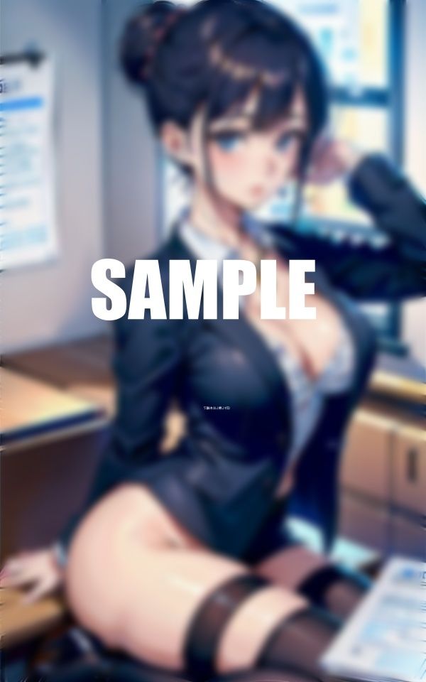 サンプル画像1:あぁ〜エッチしたいわぁ〜エロいカラダで男を誘惑しまくる美熟女OLたち(AI美女LABO.9) [d_561874]