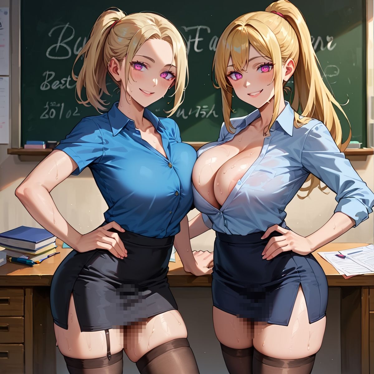 サンプル画像2:生徒禁制！放課後の学校で実権を握る新人女教師vol.16(らびりんす) [d_561879]