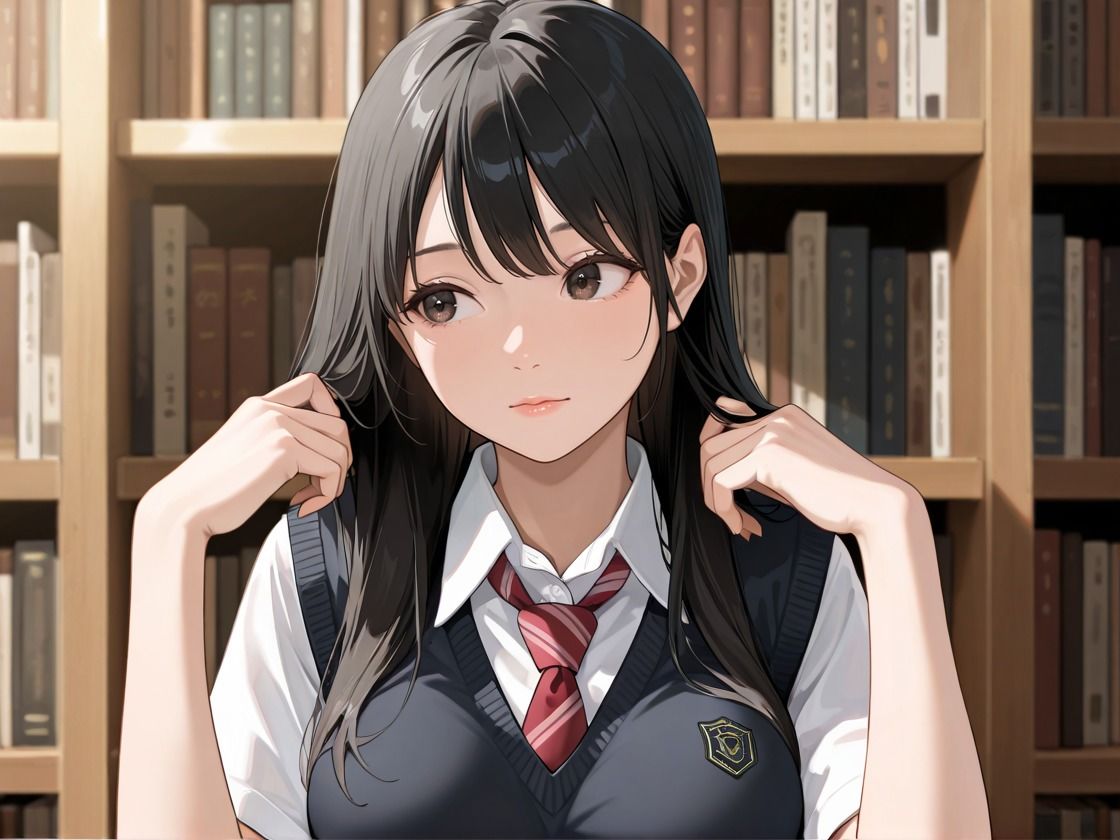 サンプル画像1:生徒会長を種付け支配(あかりんご) [d_561895]