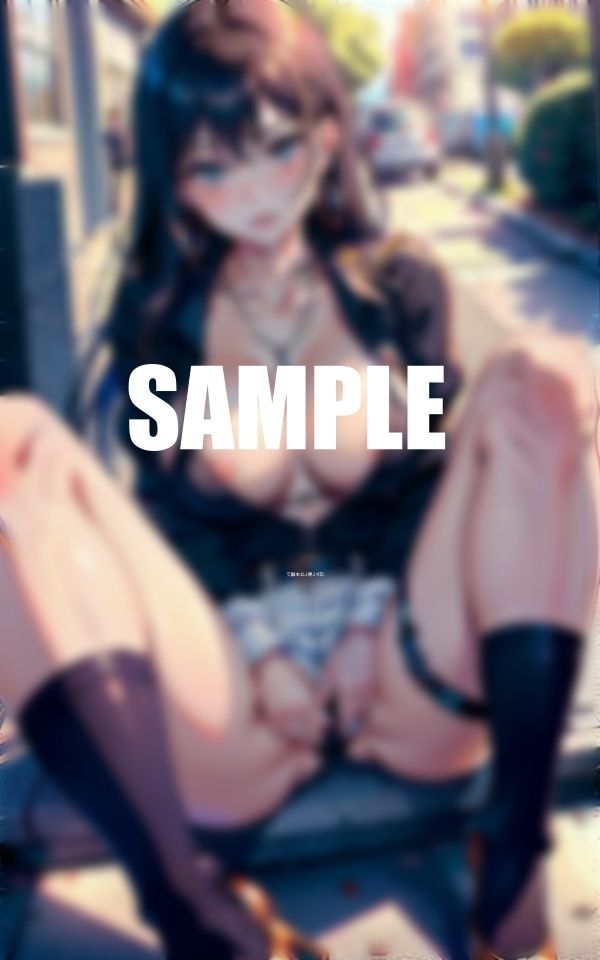 サンプル画像6:立ちんぼガーターベルト美熟女たちの誘惑若い男欲しいわぁ〜おいしい熟女と遊ばない？(AI美女LABO.9) [d_561907]