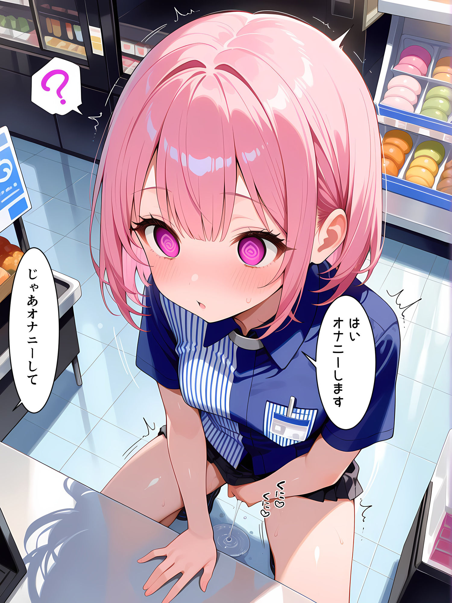 サンプル画像4:催○使ってコンビニでヤりたい放題！2(にょすらもっち) [d_561944]