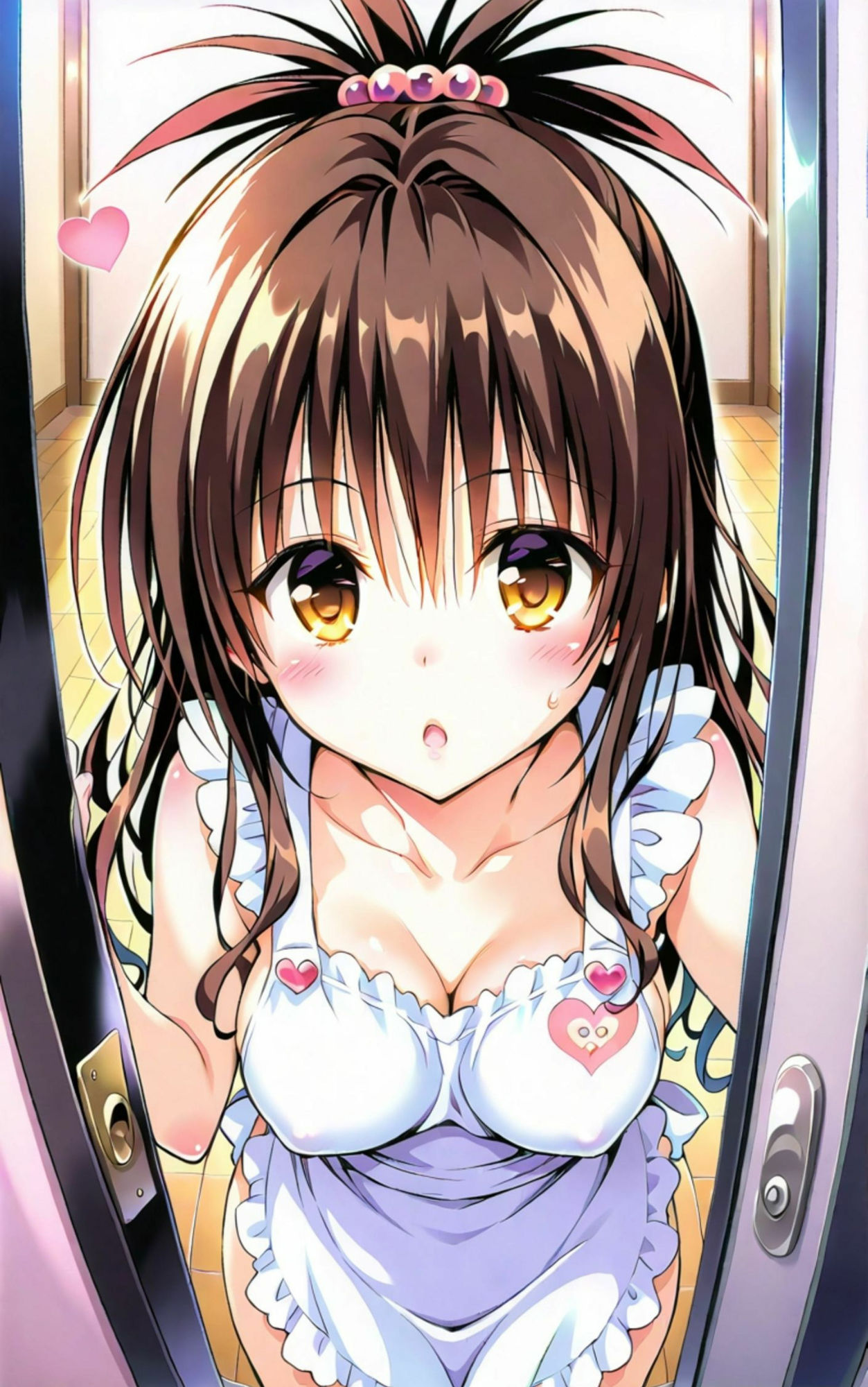 サンプル画像2:美柑×裸エプロン(エルフん) [d_561988]