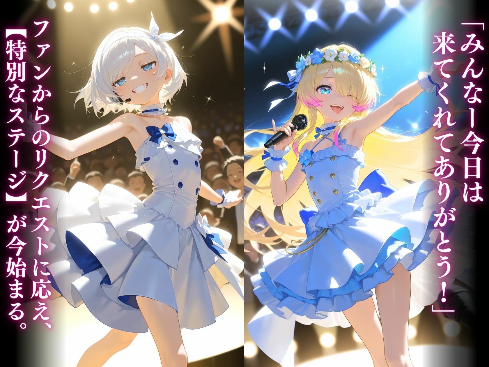 地下アイドル貧乳オンステージステージ上ではへこたれない サンプル画像 2