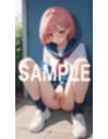 バイトオナニー  セーラー服2