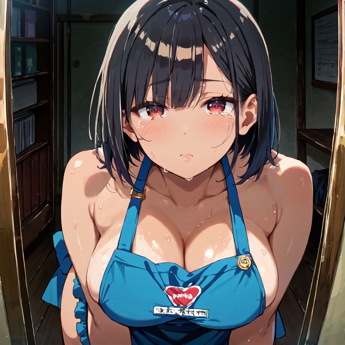 サンプル画像5:黒ギャル裸エプロンH！【厳選画像377枚】Vol.2(青春童貞) [d_562149]