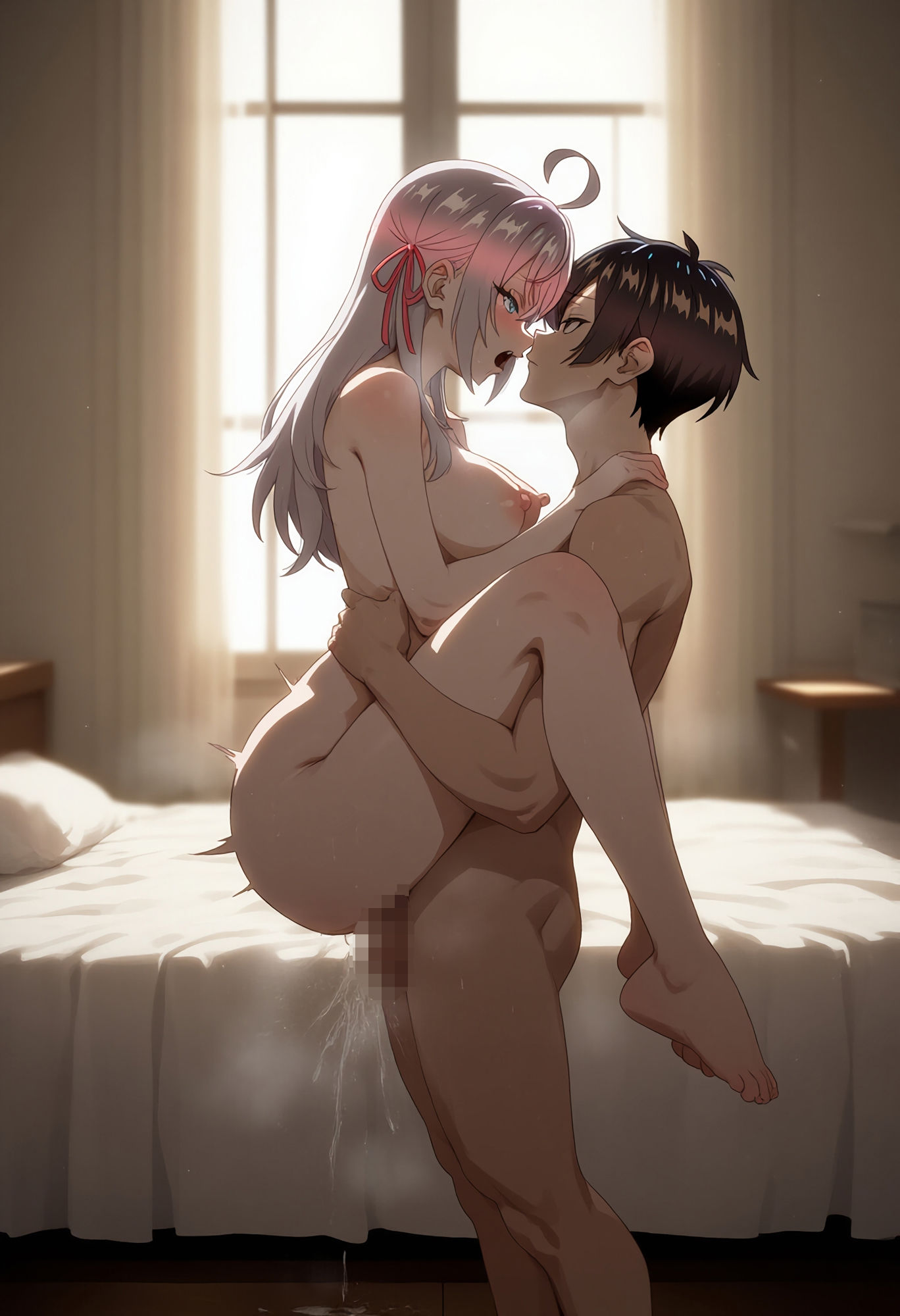 サンプル画像4:Ai imge book.58  「時々ボソッとロシア語であえぐ隣のアー〇ャさん」(智之) [d_562156]