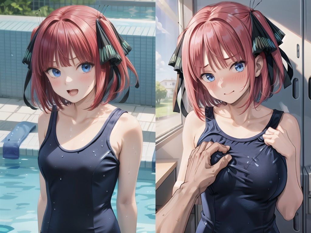 サンプル画像6:美少女イラスト集〜中〇二乃編〜(ビスコ) [d_562165]