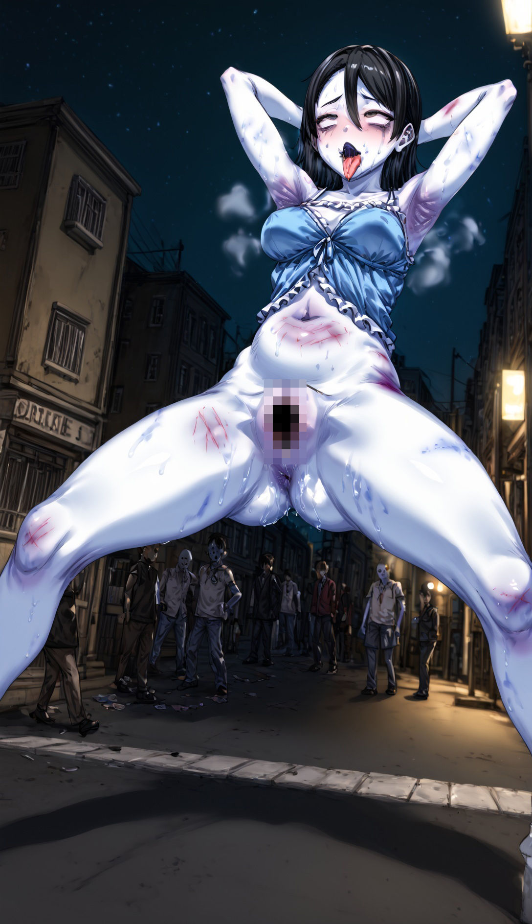 サンプル画像1:這い寄るアヘ顔ゾンビの性活(夢で逢えたら) [d_562225]