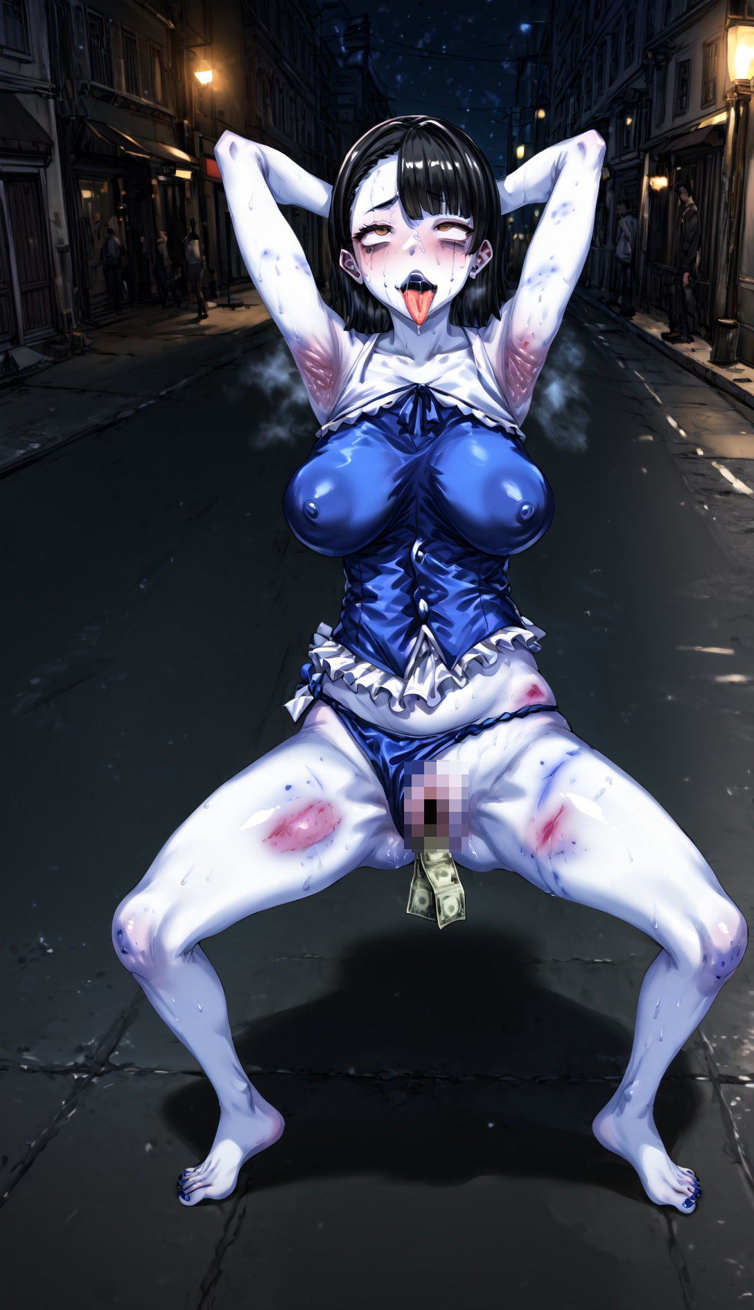 サンプル画像6:這い寄るアヘ顔ゾンビの性活(夢で逢えたら) [d_562225]