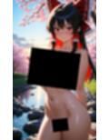 魔理沙は霊夢のえっちな写真を撮りたいようです。vol.36〜春の雲の多い朝の川編〜