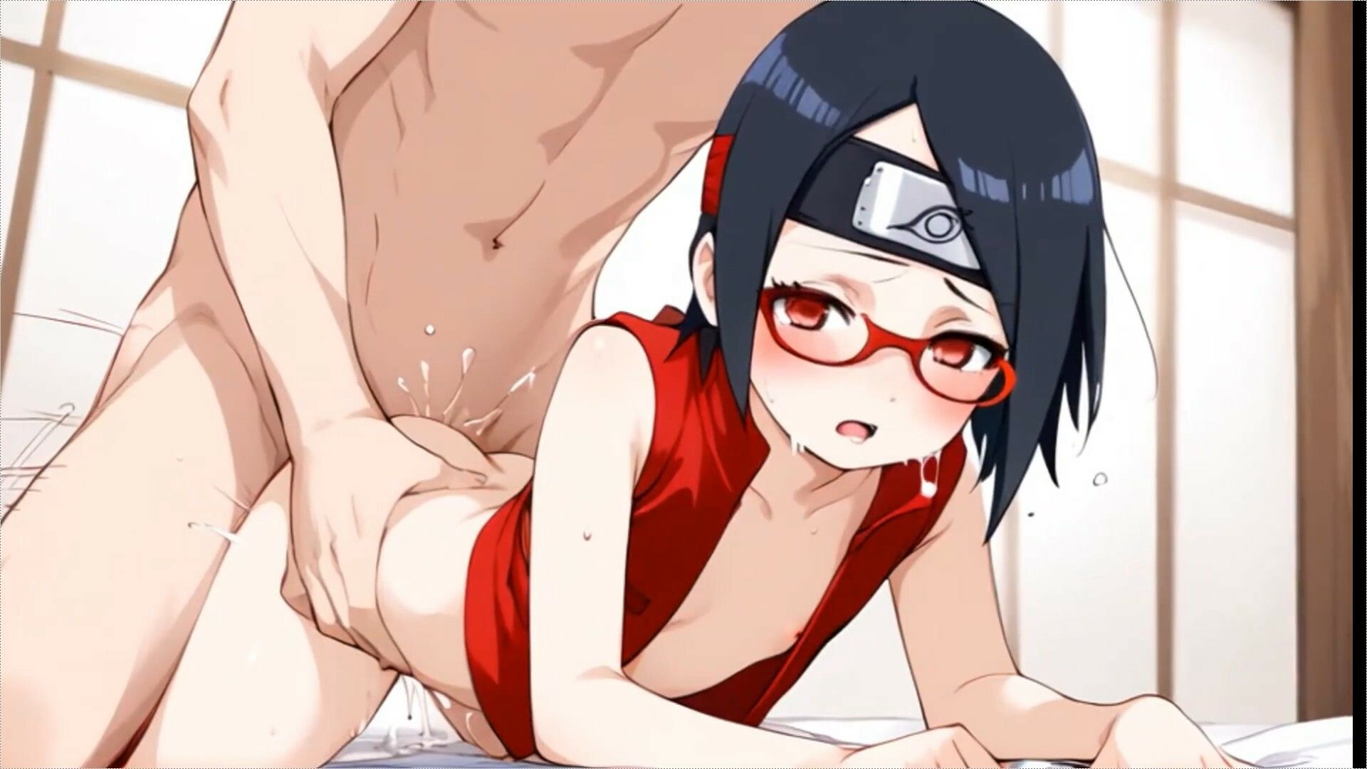 サンプル画像4:【ROAN026】NARUTO -ナルト- うちはサラダ 中出しセックス「アダルトアニメ動画のアルゴリズム第二世代と動画編集を改良！！」(ローズ志向) [d_562281]