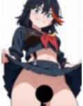 『キル〇キル』ヒロイン脱がしてみた ムキムキ色黒モブがヤリたい放題 スマホでも見やすい縦型 シチュエーション＆クオリティ厳選済み450枚！