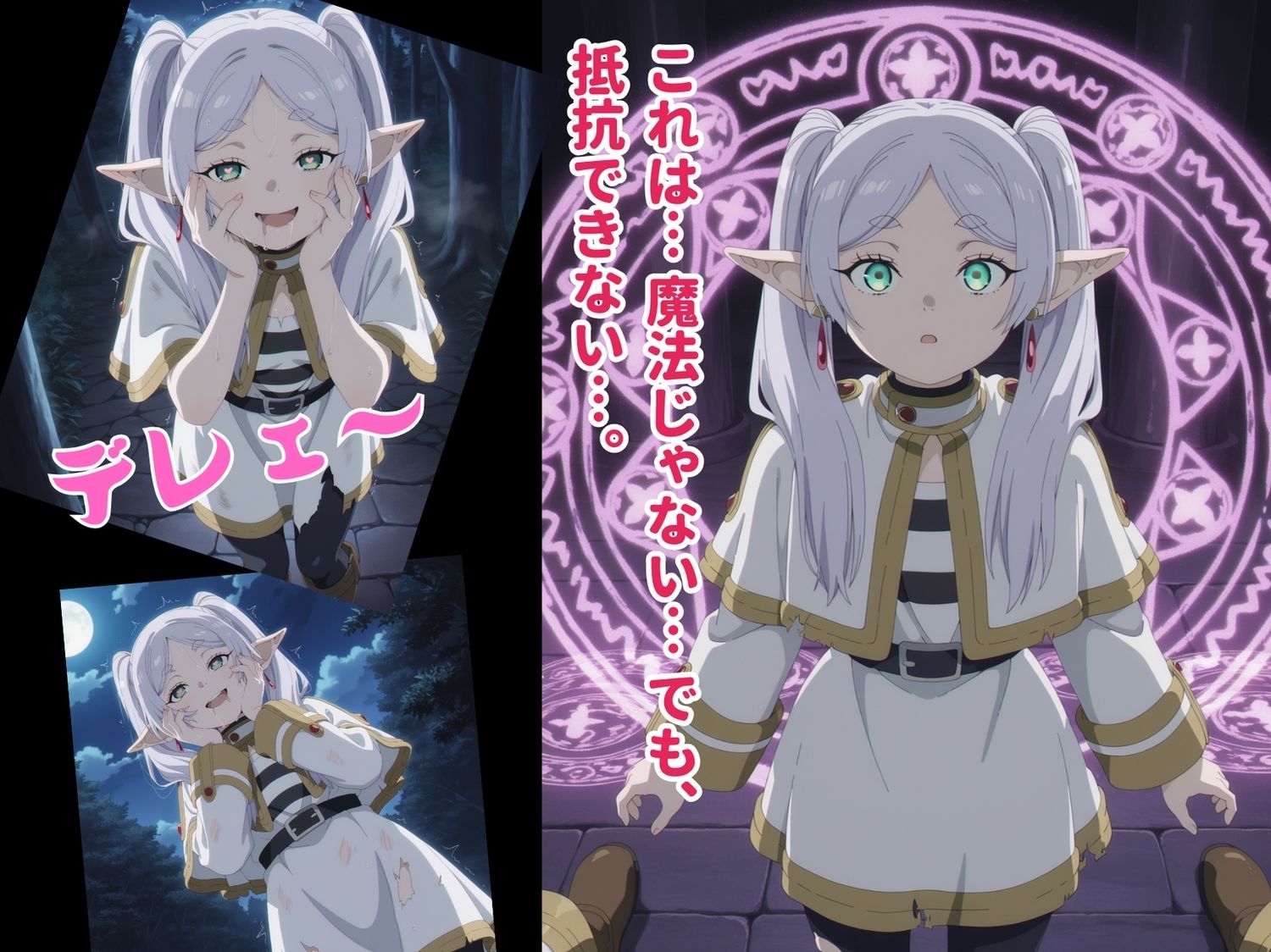 【完全敗北】支配された魔法使い 〜フリ●レン、催●の罠〜 画像7